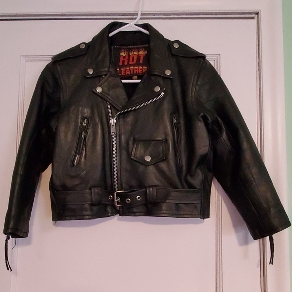 Hot Leather Other - Host Pick😍 Hot Leather Brand Kid's Leather Jacket